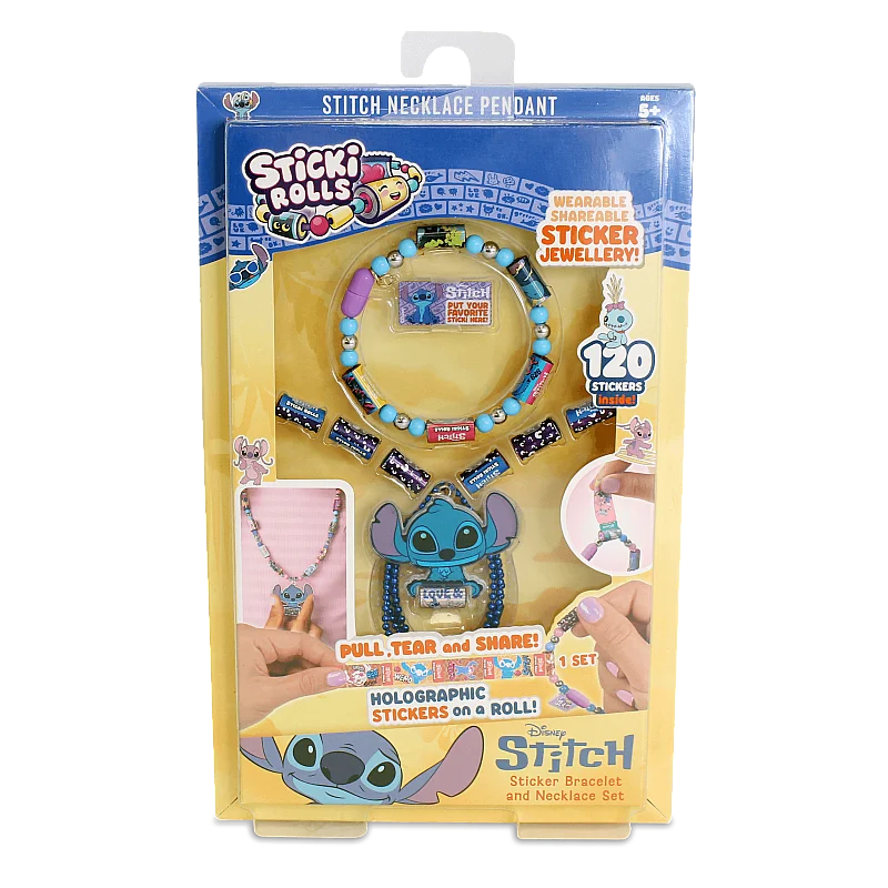 STICKI ROLLS STITCH kaklarotas un rokassprādzes komplekts STICKI ROLLS STITCH kaklarotas un rokassprādzes komplekts