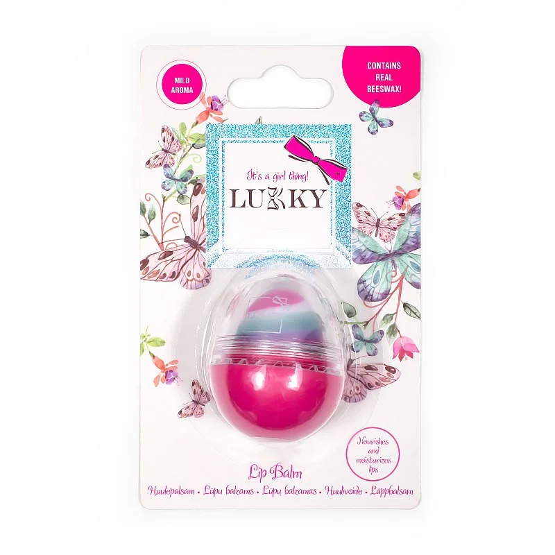 LUKKY Lūpu balzams olas formā LUKKY Lūpu balzams olas formā