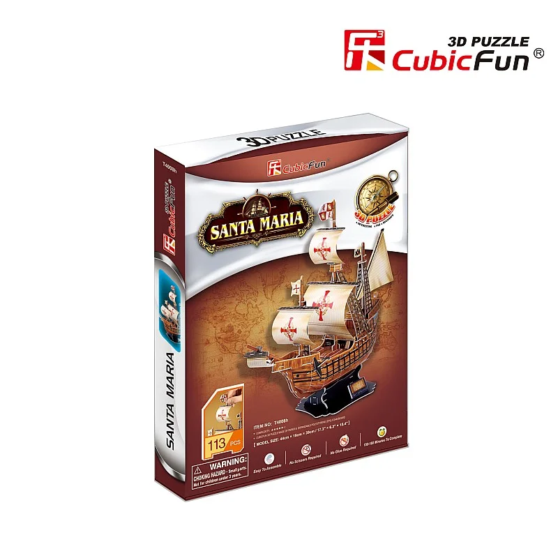 CUBICFUN 3D pusle Santa Maria