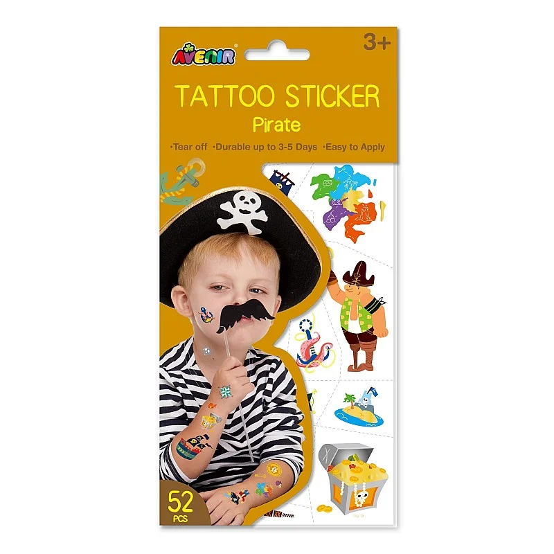 AVENIR Tattoo Sticker Pirate