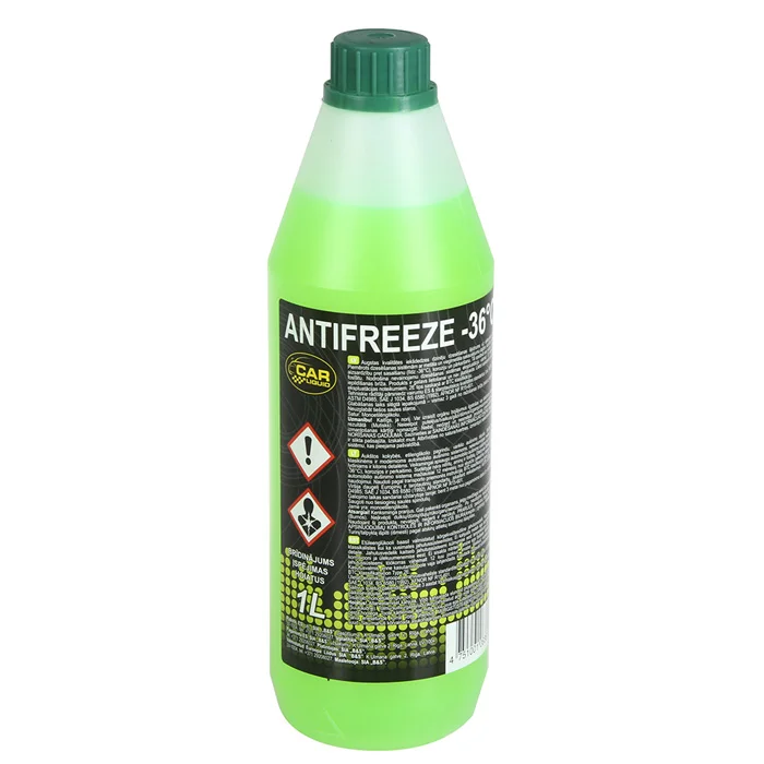 Dzesēšanas šķidrums Antifreez -36C 1L zaļš Dzesēšanas šķidrums Antifreez -36C 1L zaļš