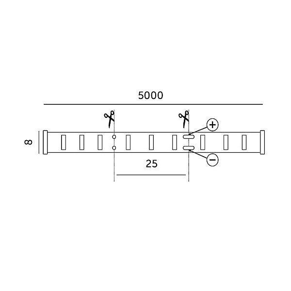 LED lenta Tramo COB 50W/930 860lm/W IP65