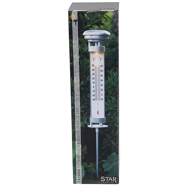 Solārlampa CELSIUS termometrs 57cm /12