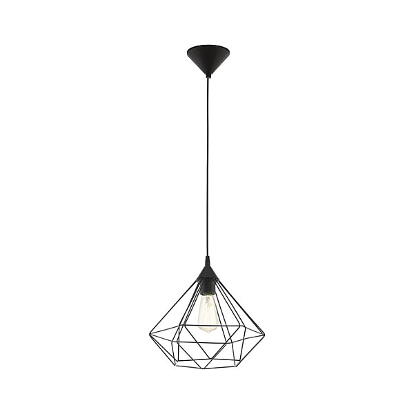 PENDANT LAMP EGLO TARBES BLACK 32.5CM