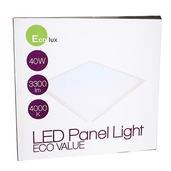 LED panelis 40W/4000K 3300lm