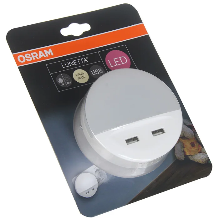 Naktsgaisma LUNETTA ar USB /6 Naktsgaisma LUNETTA ar USB /6