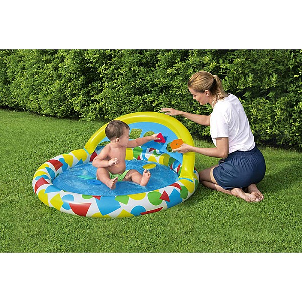 Baseins 120x117x46cm Bestway Lil Splash & Learn