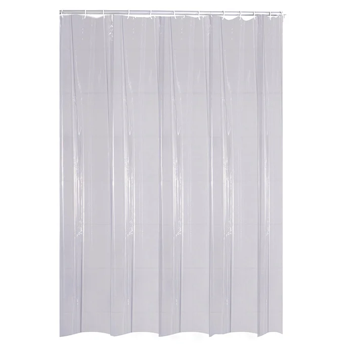 Dušas aizkars Brillant 180x200 cm, caursp., vinils