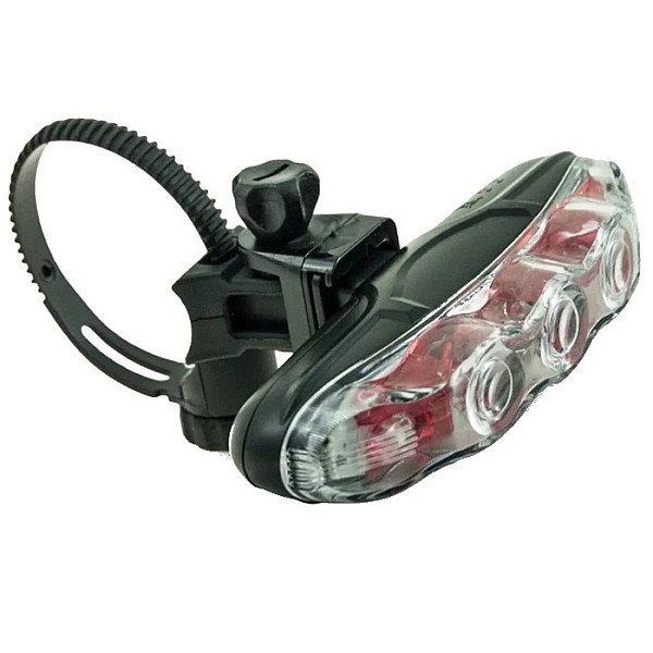 Velo lukturis LEMMING 5LED, sarkans, 2xAAA komplektā