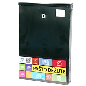 Pastkaste PD955 zaļa Pastkaste PD955 zaļa