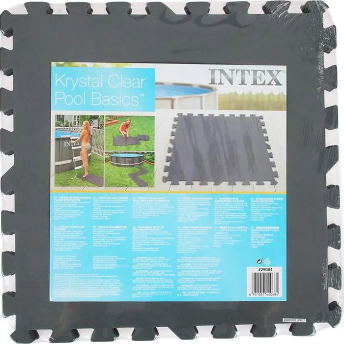 Grīda baseinam 50x50x0.5cm 8gab. pelēka Grīda baseinam 50x50x0.5cm 8gab. pelēka