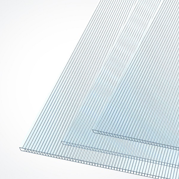 Polycarbonate sheets 121x60.5 / 15 pcs