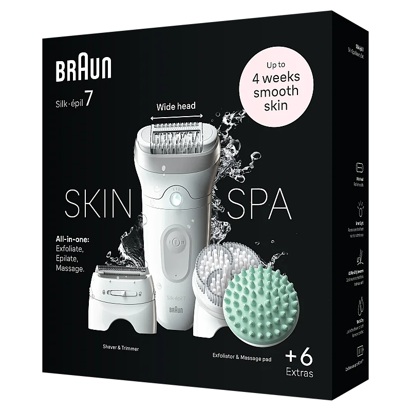 SE7-081 Braun Silképil 7 SkinSpa Epilaator SE7-081 Braun Silképil 7 SkinSpa Epilaator