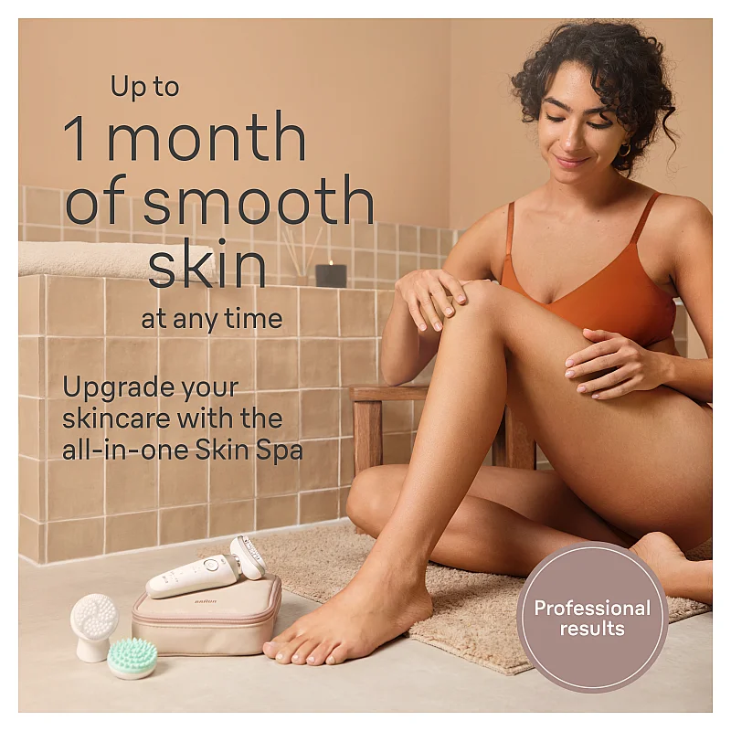 SES9-481 3D Braun Silképil 9 Flex SkinSpa Epilator