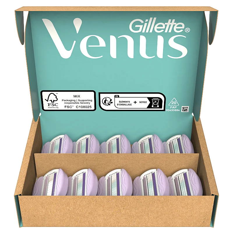 Gillette Venus ComfortGlide Breeze Blade Refills, 10 pcs Gillette Venus ComfortGlide Breeze Blade Refills, 10 pcs