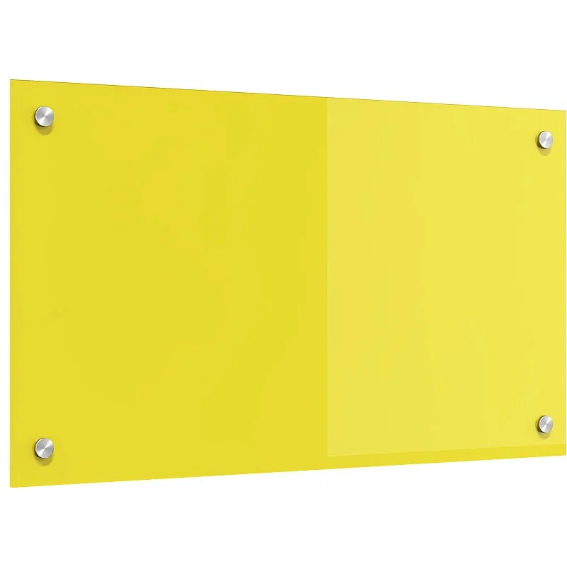 Geltona Virtuvės Apsauga 70x40x0,6 cm Grūdintas Stiklas Geltona Virtuvės Apsauga 70x40x0,6 cm Grūdintas Stiklas