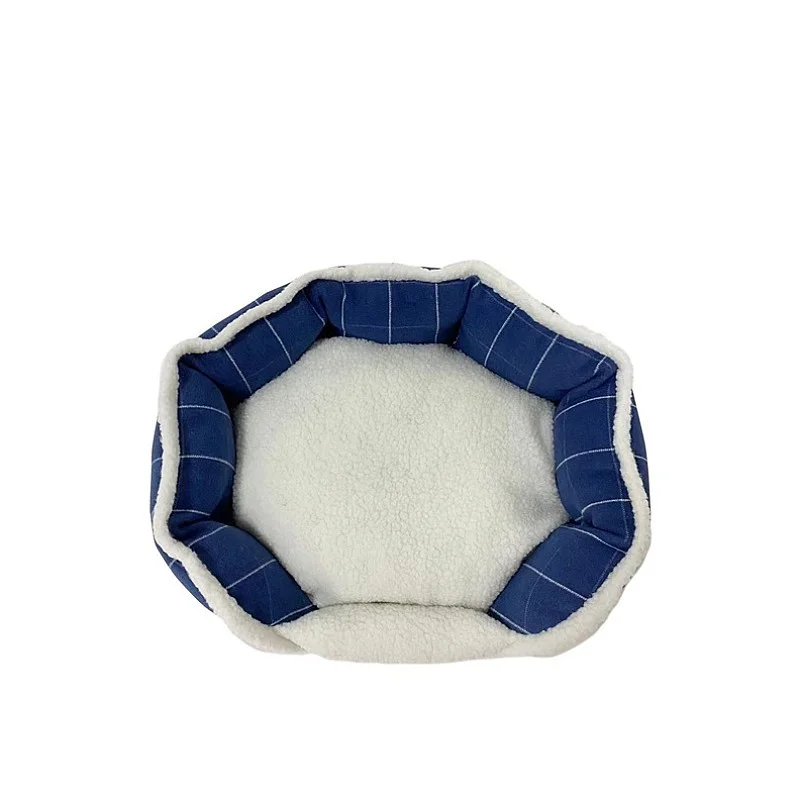PET BED BLUE 217299 72X63X16CM