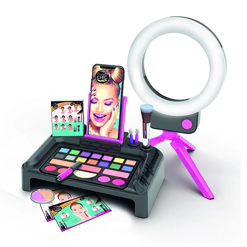 Žaislinis grožio rinkinys Clementoni Makeup Studio 18744