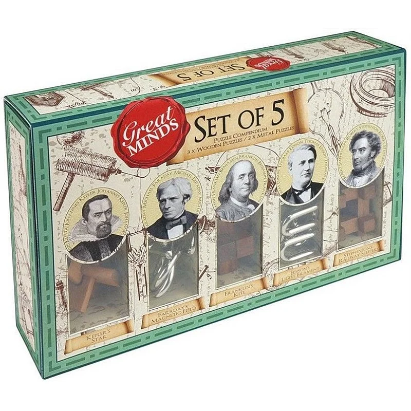 GREAT MINDS SET OF 5