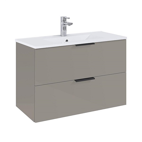 CABINET WITH BASIN ASTRA 80 FUME MAT