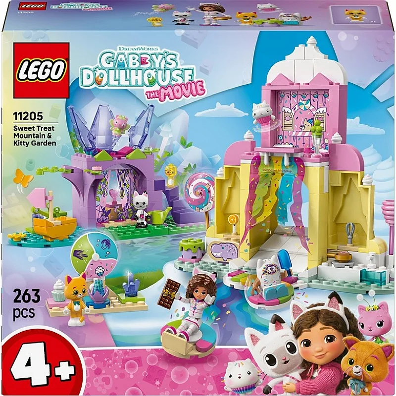 Konstruktorius LEGO Sweet Treat Mountain&Kitty Garden 11205