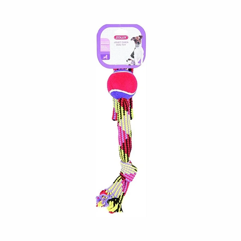 Rotaļlieta sunim Zolux ROPE TOY. daudzkrāsains