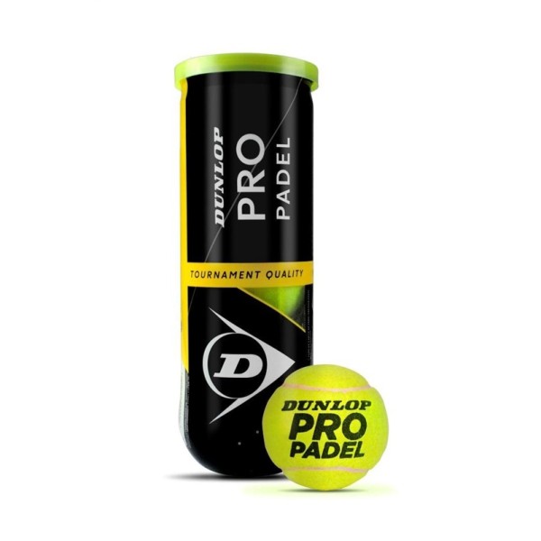 Padel tenisa bumba Dunlop PRO Padel. 3 gab.