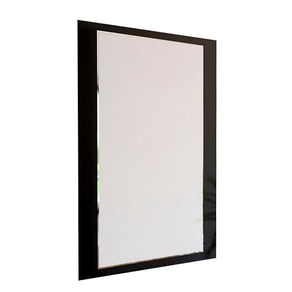 MIRROR HUNG LUSTRO NASTRO NERO 75X55CM