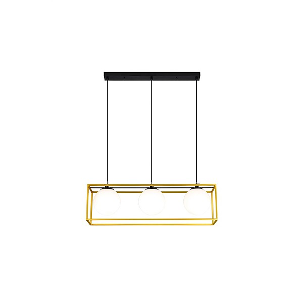 PENDANT LIGHT DRIFT 3XE27 GOLD