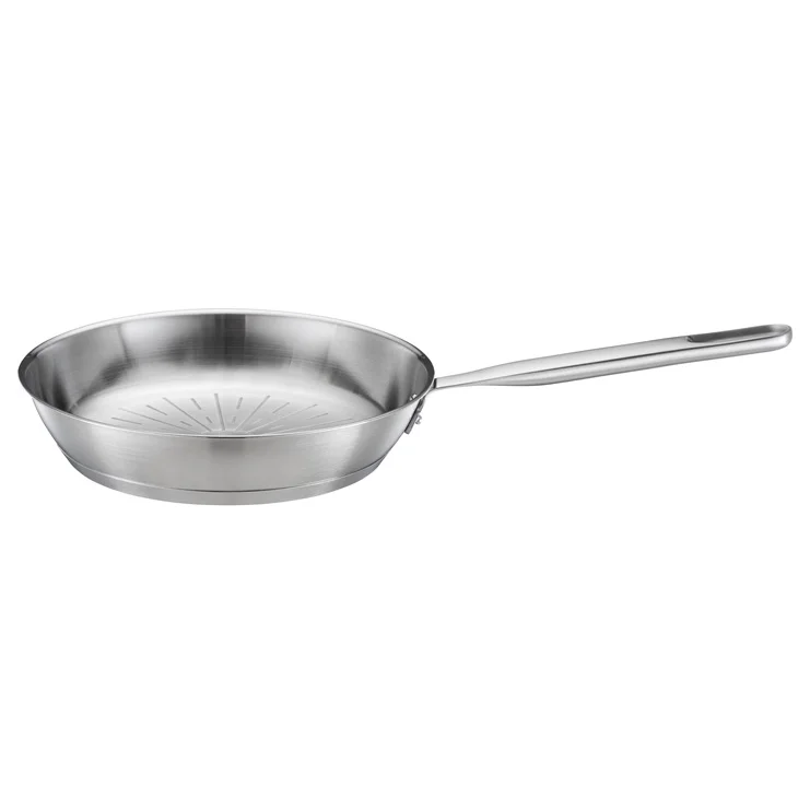 ALL STEEL PURE FRYING PAN 24CM