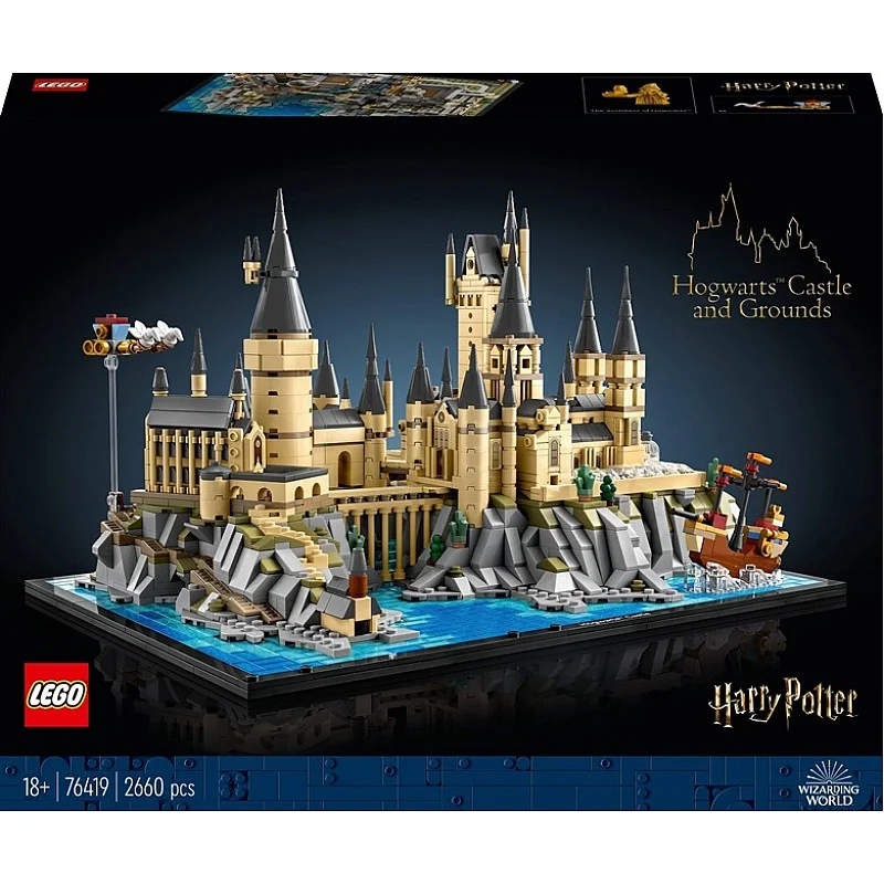 CONSTRUCT HOGWARTS CASTLE AND GROUNDS