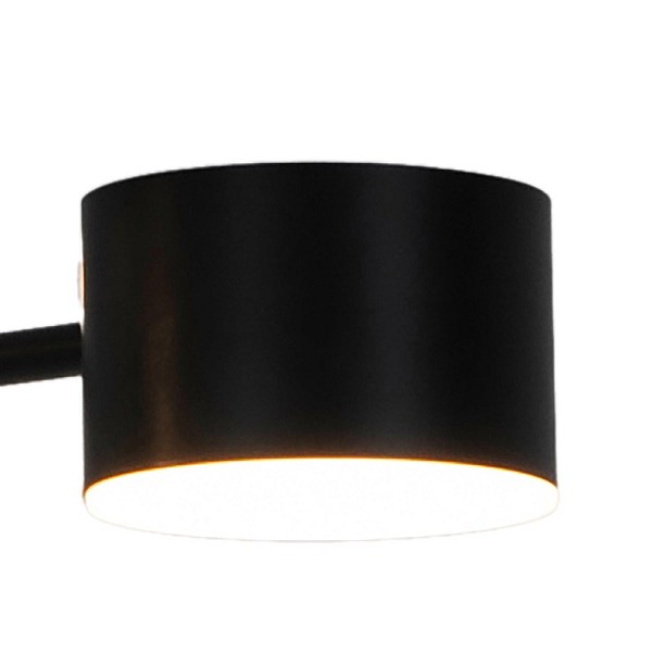 PENDANT LED LIGHT LUCA 6X4W BLACK