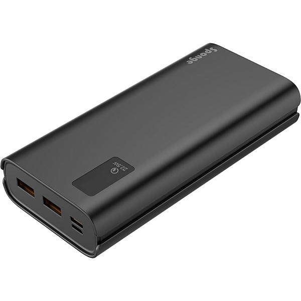 Lādētājs-akumulators Sponge Energy20000 mAh. 22.5 W. pelēka