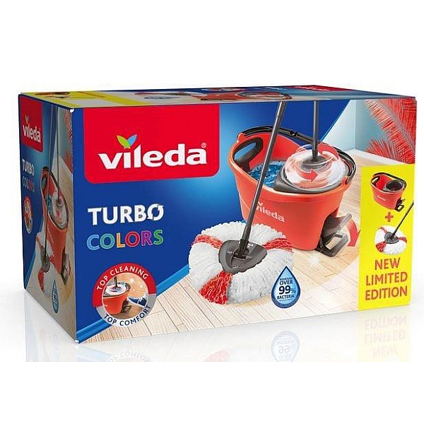 SET FLOOR CLEANING VILEDA 2IN1 RED