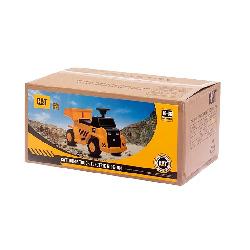 Akumuliatorinė mašina DUMP TRUCK. juoda/geltona Akumuliatorinė mašina DUMP TRUCK. juoda/geltona