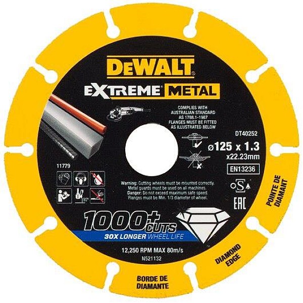 EXTREME METAL 125X22.23X1.3MM