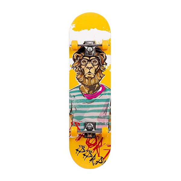 31X8INCH SKATEBOARD LION