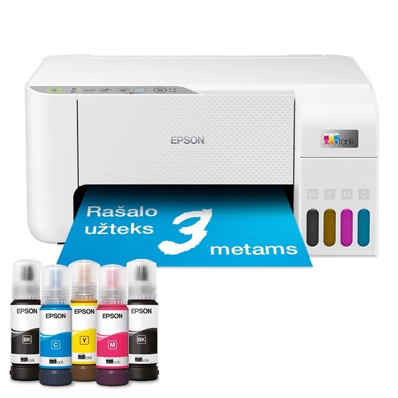 Daudzfunkciju printeris Epson ECOTANK L3276. krāsains Daudzfunkciju printeris Epson ECOTANK L3276. krāsains