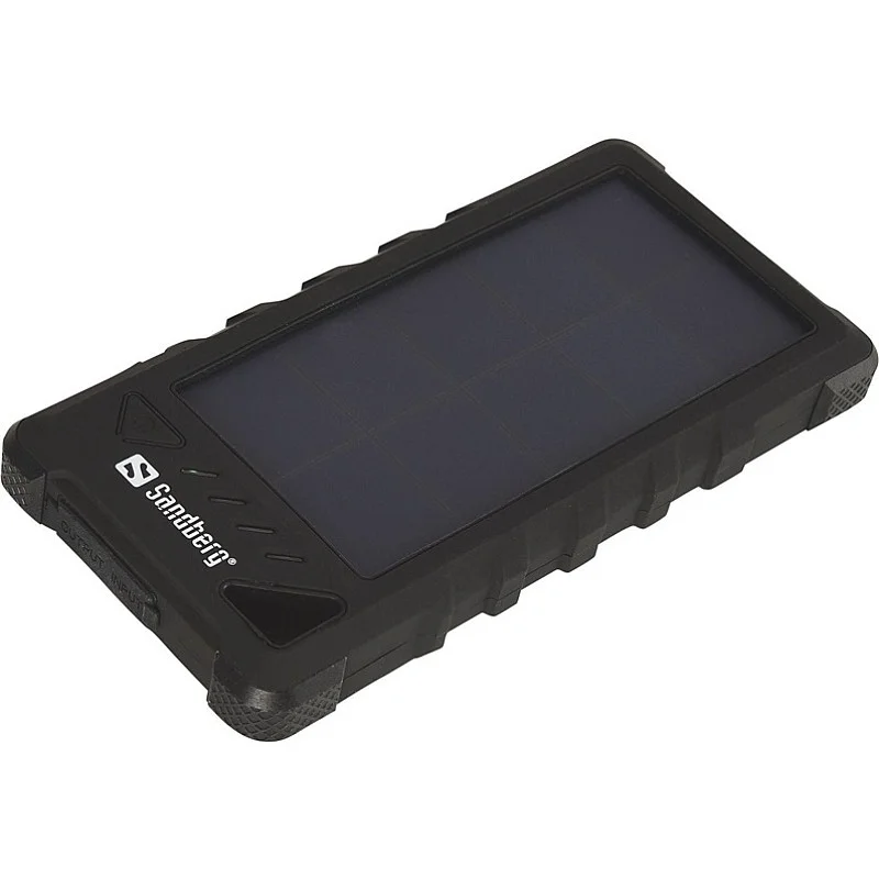Nešiojamas įkroviklis Sandberg Solar. 16000 mAh. juoda