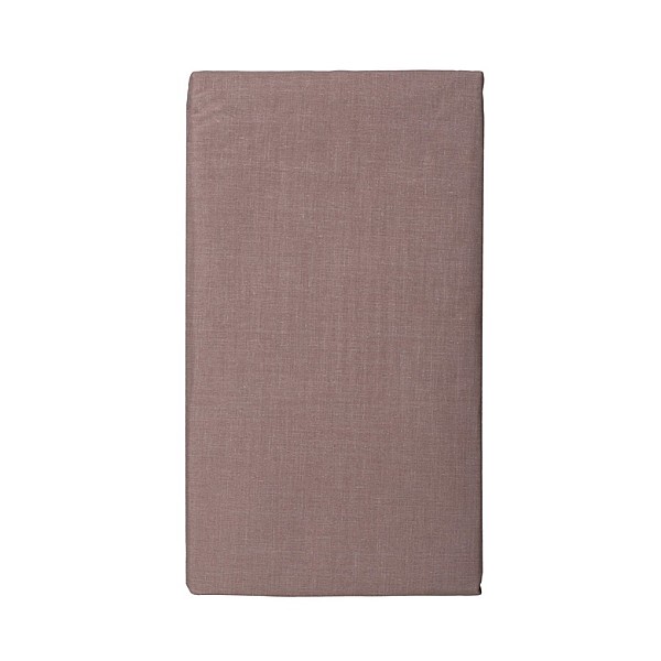 FITTED SHEET POLYCOTTON 90X200+25 TAUPE