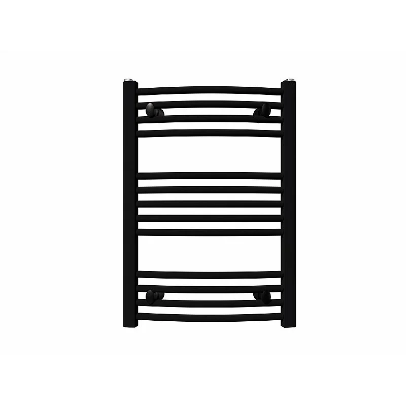 Vanden. rankšl. džiovintuv. Korado. lenktas. juoda. 50x70 cm