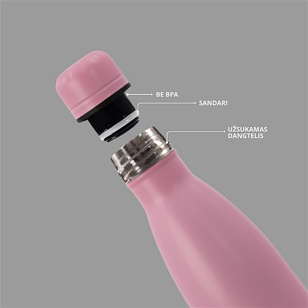 WATER BOTTLE DOMOLETTI RH503-500 PINK