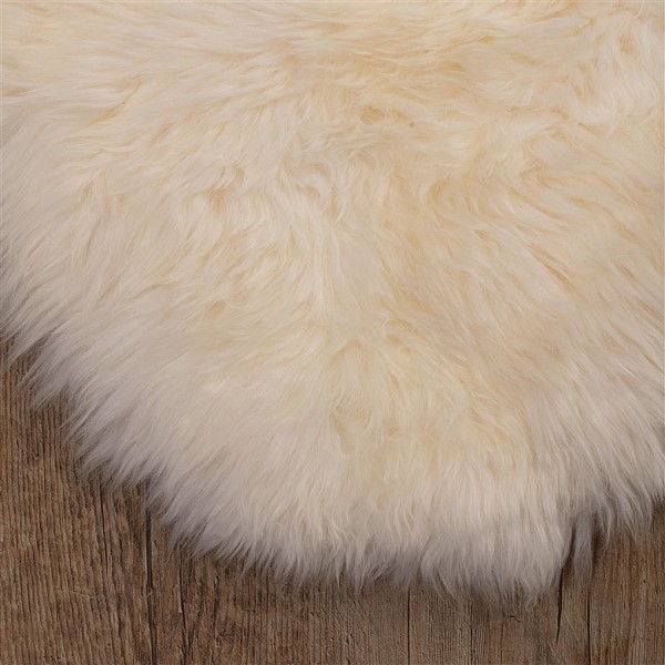 SHEEPSKIN SHEEPSKIN RUG 90X60 WHITE