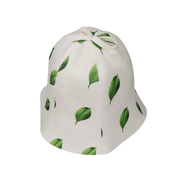 SAUNA HAT WITH LEAVES FLAMMIFERA