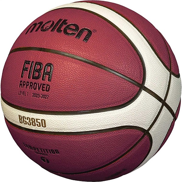 Kamuolys. krepšiniui Molten FIBA B6G3850. 6 dydis