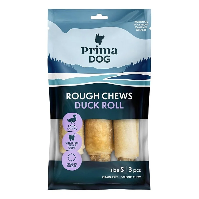 TREAT FOR DOG PRIMADOG CHEWS DUCK 150G S