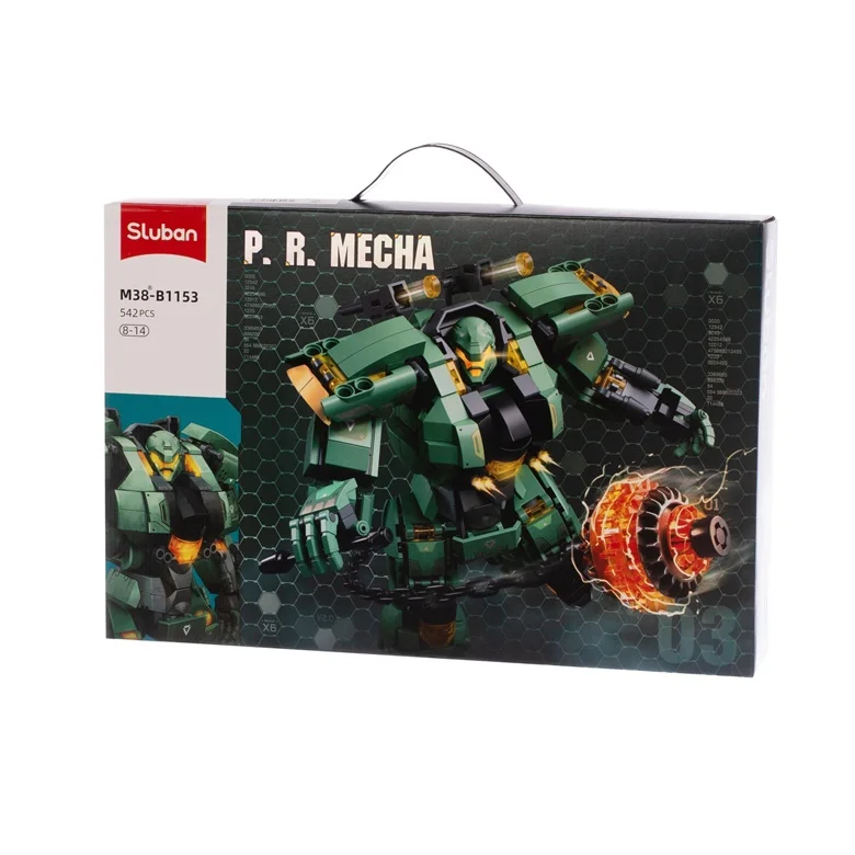 CONSTRUCT MECHA ROBOT 542PCS M38-B1153