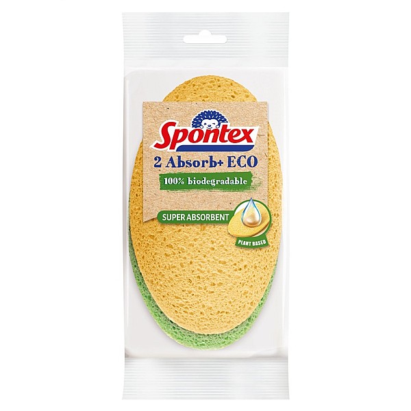 SPONGES SPONTEXABSORB ECO 2PCS