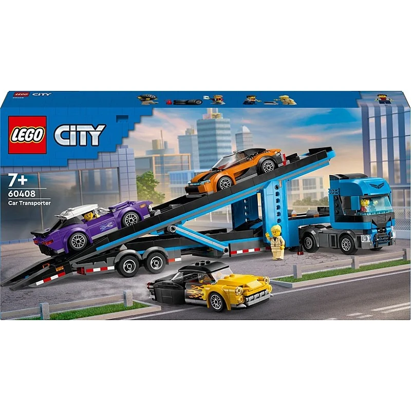 TOY LEGO TRANSPORT WITH SPORT CARS 60408