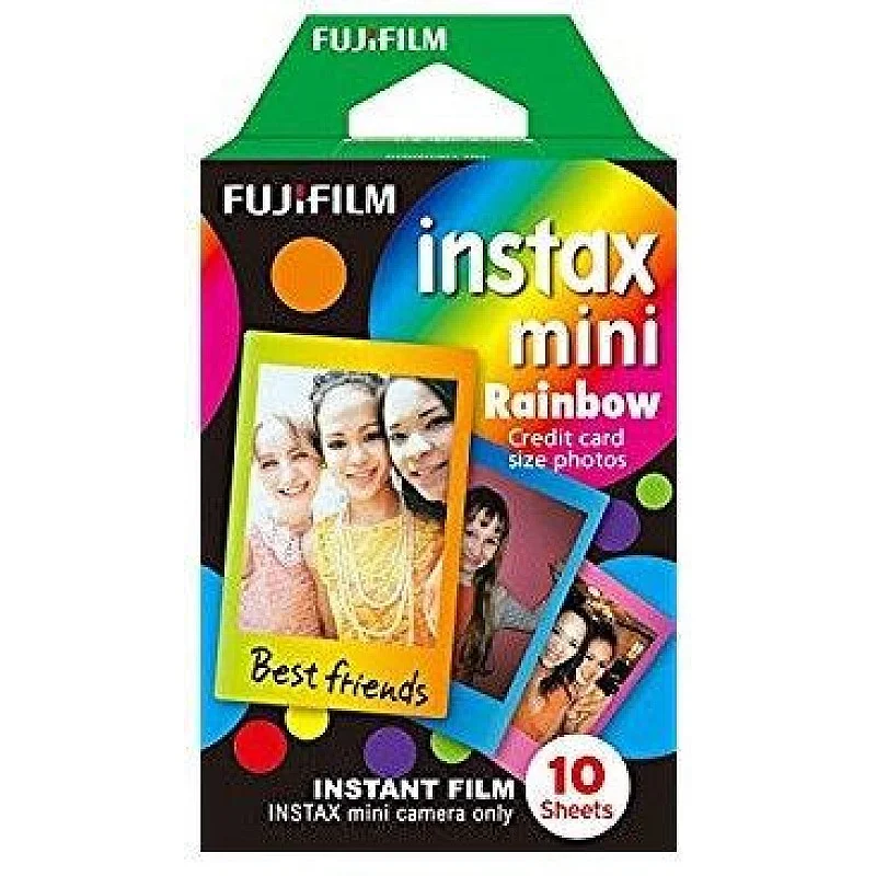 PHOTO ROLL INSTAXMINI RAINBOW 10PCS